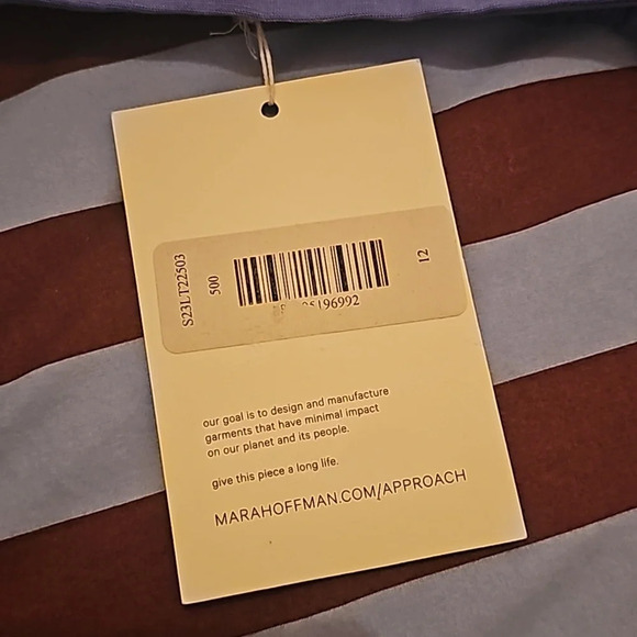 NWT Mara Hoffman Jini crop top size 12 - Picture 3 of 7